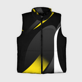 Женский жилет утепленный 3D с принтом SPORT WEAR YELLOW в Кировске,  |  | abstraction | geometry | neon | sport | sport wear | texture | абстракция | брызги | геометрия | краски | красный | линии | неон | неоновый | полосы | соты | спорт | спортивная одежда | спортивная форма | текстура | фигуры