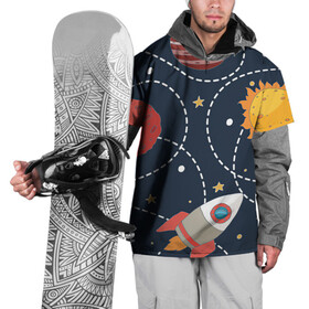 Накидка на куртку 3D с принтом Космический перелёт в Кировске, 100% полиэстер |  | Тематика изображения на принте: арт | звезда | звёзды | земля | космос | марс | перелёт | планета | планеты | полёт | ракета | ракеты | рисунок | сатурн | солнце | юпитер