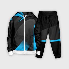 Детский костюм 3D с принтом SPORT WEAR BLUE в Кировске,  |  | abstraction | geometry | neon | sport | sport wear | texture | абстракция | брызги | геометрия | краски | красный | линии | неон | неоновый | полосы | синий | соты | спорт | спортивная одежда | спортивная форма | текстура