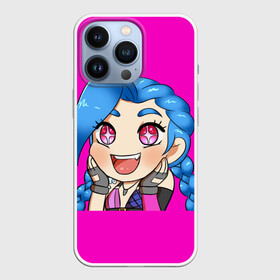 Чехол для iPhone 13 Pro с принтом Cute Anime JINX в Кировске,  |  | Тематика изображения на принте: аниме | девочка | милашка | няшка | рисовка