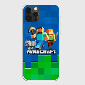 Чехол для iPhone 12 Pro Max с принтом Minecraft Майнкрафт в Кировске, Силикон |  | Тематика изображения на принте: creeper | dungeons | earth | game | minecraft | minecraft earth | блоки | грифер | игры | квадраты | компьютерная игра | крипер | маинкрафт | майн | майнкравт | майнкрафт