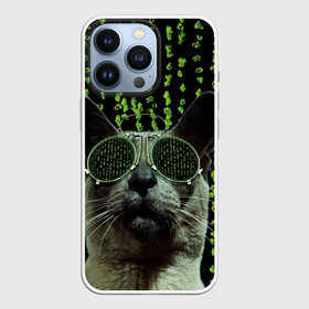 Чехол для iPhone 13 Pro с принтом КОТ в Кировске,  |  | животные | зайка | заяц | звери | зевающий кот | кися | кот | котенок | котики | коты | кричащий кот | кролик | минимализм | питомцы | прикольные картинки