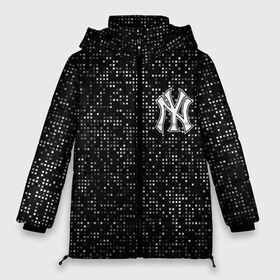 Женская зимняя куртка 3D с принтом New York Yankees в Кировске, верх — 100% полиэстер; подкладка — 100% полиэстер; утеплитель — 100% полиэстер | длина ниже бедра, силуэт Оверсайз. Есть воротник-стойка, отстегивающийся капюшон и ветрозащитная планка. 

Боковые карманы с листочкой на кнопках и внутренний карман на молнии | baseball | fashion | game | glitch | new york | sport | бейсбол | игра | мода | нью йорк | спорт