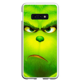 Чехол для Samsung S10E с принтом Гринч 3D/ The Grinch в Кировске, Силикон | Область печати: задняя сторона чехла, без боковых панелей | Тематика изображения на принте: the grinch | гринч | для детей | мультфильм | рождество