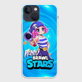 Чехол для iPhone 13 mini с принтом Penny Brawl Stars в Кировске,  |  | anime | brawl | brawl stars | brawlstars | brawl_stars | panny | peny | аниме | бравл | бравлстарс | девочка | девочка в шкуре медведя | девушка | манга | пени | пини