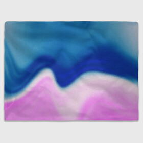 Плед 3D с принтом Воздушный Крем в Кировске, 100% полиэстер | закругленные углы, все края обработаны. Ткань не мнется и не растягивается | Тематика изображения на принте: blue | cream | gradient | pink | абстрактный | абстракция | вода | волны | гламур | градиент | девочкам | зефирка | краска | краски | красочный | море | мороженое | небеса | нежные | пастельные | перламутровый