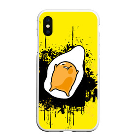 Чехол для iPhone XS Max матовый с принтом Gudetama в Кировске, Силикон | Область печати: задняя сторона чехла, без боковых панелей | gudetama | аниме | веселое яйцо | гудетама | стекающее яйцо | яйцо