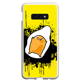 Чехол для Samsung S10E с принтом Gudetama в Кировске, Силикон | Область печати: задняя сторона чехла, без боковых панелей | gudetama | аниме | веселое яйцо | гудетама | стекающее яйцо | яйцо