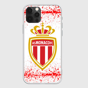 Чехол для iPhone 12 Pro Max с принтом MONACO в Кировске, Силикон |  | fc | football | football club | france | monaco | sport | нико ковач | спорт | уефа | униформа | фк | фк монако | франция | французская лига 1 | французский футбольный клуб | футбол | фут