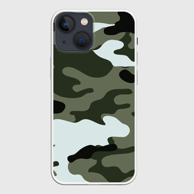 Чехол для iPhone 13 mini с принтом camouflage 2 в Кировске,  |  | армия россии | войска | камуфляж | орнамент | узор