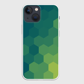 Чехол для iPhone 13 mini с принтом Hexagon в Кировске,  |  | орнамент | текстуры | узор | шестиугольник