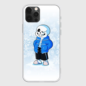 Чехол для iPhone 12 Pro Max с принтом UNDERTALE в Кировске, Силикон |  | sans | undertale | андертале | андертейл | зима | игра | новый год | подземная история | подземная сказка | санс | снег | снежинки | ундертале