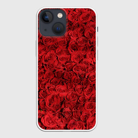 Чехол для iPhone 13 mini с принтом Roses в Кировске,  |  | Тематика изображения на принте: алые розы | весна | деревья | касные розы | красная роза | красный цветок | лепестки | лес | лето | листья | май | милион алых роз | на каждый день | осень | поле | роза | розы | солнце | тропики | флора