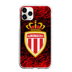 Чехол для iPhone 11 Pro Max матовый с принтом MONACO в Кировске, Силикон |  | fc | football | football club | france | monaco | sport | нико ковач | спорт | уефа | униформа | фк | фк монако | франция | французская лига 1 | французский футбольный клуб | футбол | фут