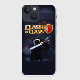 Чехол для iPhone 13 mini с принтом Clash of Clans в Кировске,  |  | Тематика изображения на принте: clash of clans | clash royale | game | supercell | детская | детям | игра | клаш оф кланс | клаш оф кленс | клеш оф кленс | клэш оф кланс | компьютерная игра | пекка