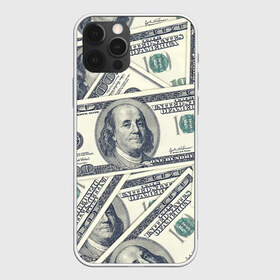 Чехол для iPhone 12 Pro Max с принтом Доллары в Кировске, Силикон |  | 100 долларов | арт | банкноты | валюта | деньги | доллары | зеленый | зелень | сто | сто долларов