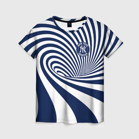 Женская футболка 3D с принтом New York Yankees в Кировске, 100% полиэфир ( синтетическое хлопкоподобное полотно) | прямой крой, круглый вырез горловины, длина до линии бедер | baseball | new york | sport | team | usa | yankees | бейсбол | нью йорк | спорт | сша