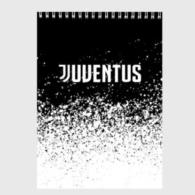 Скетчбук с принтом JUVENTUS в Кировске, 100% бумага
 | 48 листов, плотность листов — 100 г/м2, плотность картонной обложки — 250 г/м2. Листы скреплены сверху удобной пружинной спиралью | cr7 | juve | juventus | ronaldo | роналдо | ювентус