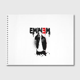 Альбом для рисования с принтом EMINEM в Кировске, 100% бумага
 | матовая бумага, плотность 200 мг. | Тематика изображения на принте: eminem | rap | актёр | американский рэпер | композитор | маршалл | продюсер | рэп | рэпер | эминем