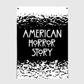 Постер с принтом American Horror Story. в Кировске, 100% бумага
 | бумага, плотность 150 мг. Матовая, но за счет высокого коэффициента гладкости имеет небольшой блеск и дает на свету блики, но в отличии от глянцевой бумаги не покрыта лаком | american horror story | netflix | американ хоррор стори | американская история ужасов | драма | загадочные события | кино | мини сериал | нетфликс | очень странные дела | сериалы | триллер | ужасы | фантастика