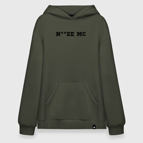 Худи SuperOversize хлопок с принтом Noize MC. в Кировске, 70% хлопок, 30% полиэстер, мягкий начес внутри | карман-кенгуру, эластичная резинка на манжетах и по нижней кромке, двухслойный капюшон
 | hip hop | noize mc | rock | актеры | иван алексеев | известные личности | ноиз мс | нойз мс | нойзе мс | певцы | рок | российские музыканты | хип хоп