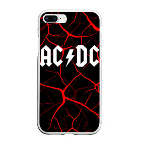 Чехол для iPhone 7Plus/8 Plus матовый с принтом AC DC в Кировске, Силикон | Область печати: задняя сторона чехла, без боковых панелей | ac dc | music | rock | австралийская рок группа | ас дс | асдс | блюз рок | музыка | переменный ток постоянный ток | рок | рок н ролл | хард рок | эй си ди си