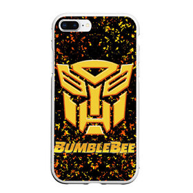 Чехол для iPhone 7Plus/8 Plus матовый с принтом Bumblebee. в Кировске, Силикон | Область печати: задняя сторона чехла, без боковых панелей | автобот разведчик | автоботы | бамблби | боевик | кино | кино трансформеры | персонаж вселенной трансформеров | приключения | трансформеры | фантастика | фильмы