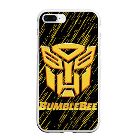 Чехол для iPhone 7Plus/8 Plus матовый с принтом Bumblebee. в Кировске, Силикон | Область печати: задняя сторона чехла, без боковых панелей | автобот разведчик | автоботы | бамблби | боевик | кино | кино трансформеры | персонаж вселенной трансформеров | приключения | трансформеры | фантастика | фильмы