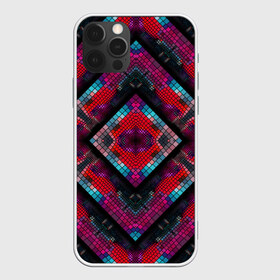 Чехол для iPhone 12 Pro Max с принтом Monna в Кировске, Силикон |  | colorful | geometric | kaleidoscope | mosaic | pattern | rhombuses | squares | геометрический | калейдоскоп | квадраты | мозаика | разноцветный | ромбы | узор