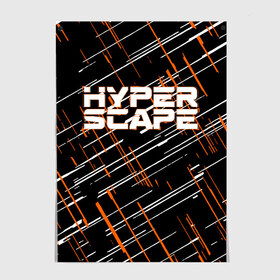 Постер с принтом Hyper Scape. в Кировске, 100% бумага
 | бумага, плотность 150 мг. Матовая, но за счет высокого коэффициента гладкости имеет небольшой блеск и дает на свету блики, но в отличии от глянцевой бумаги не покрыта лаком | Тематика изображения на принте: esport | games | hyper scape | twitch | игроки | игролюбители | игроманы | игры | киберспорт | королевская битва | корона | твич | хупер скайп | хупер скайпе