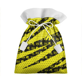 Подарочный 3D мешок с принтом GTA Online: Yellow Dog в Кировске, 100% полиэстер | Размер: 29*39 см | auto | game | grand | gta | gta5 | los santos | rockstar | theft | гта | гта5 | игра | лос сантос | майкл | онлайн | рокстар | тревор | франклин