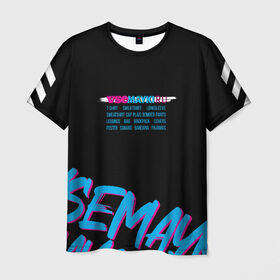 Мужская футболка 3D+ с принтом Vsemayki T-shirt в Кировске, 100% микрофибра | круглый вырез горловины, длина до линии бедер | Тематика изображения на принте: logo | urban | vse mayki ru | vse maykiru | vsemayki | vsemaykiru | все майки | всемайки | всемайкиру | лого