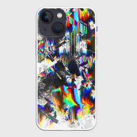 Чехол для iPhone 13 mini с принтом Gasoline stains abstraction в Кировске,  |  | abstract | art | color | digital | gasoline | gradient | stains | texture | абстракция | арт | бензин | градиент | разводы | текстуры | цветной | цифровой