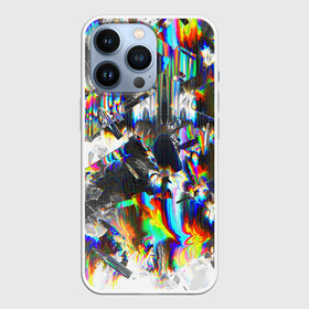 Чехол для iPhone 13 Pro с принтом Gasoline stains abstraction в Кировске,  |  | Тематика изображения на принте: abstract | art | color | digital | gasoline | gradient | stains | texture | абстракция | арт | бензин | градиент | разводы | текстуры | цветной | цифровой