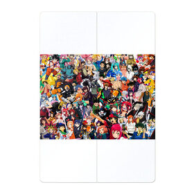 Магнитный плакат 2Х3 с принтом Аниме персонажи в Кировске, Полимерный материал с магнитным слоем | 6 деталей размером 9*9 см | akame | akatsuki | anime | art | collage | crossover | japan | аниме | арт | герои | коллаж | манга | персонажи