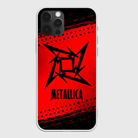 Чехол для iPhone 12 Pro Max с принтом METALLICA МЕТАЛЛИКА в Кировске, Силикон |  | hetfield | james | logo | metal | metalica | metallica | music | rock | star | джеймс | звезда | знак | ларс | лого | логотип | логотипы | метал | металика | металлика | музыка | рок | символ | символы | ульрих | хэтфилд