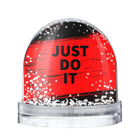 Снежный шар с принтом JUST DO IT в Кировске, Пластик | Изображение внутри шара печатается на глянцевой фотобумаге с двух сторон | do | it | just | just do it | nike | sport | джаст | джаст ду ит | ду | ит | лабаф | мем | мемы | надпись | найк | спорт | шайа
