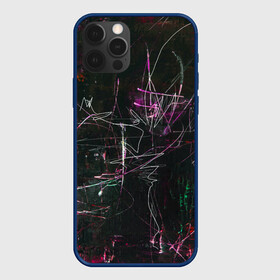 Чехол для iPhone 12 Pro Max с принтом Doter в Кировске, Силикон |  | abstraction | lines | paint | spots | stains | абстракция | краска | линии | пятна | разводы