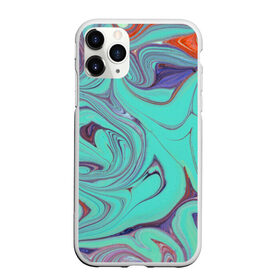 Чехол для iPhone 11 Pro Max матовый с принтом Olimpius в Кировске, Силикон |  | abstraction | colorful | mixing | paint | stains | абстракция | краска | разводы | разноцветный | смешивание