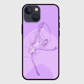 Чехол для iPhone 13 mini с принтом Гимнастика в Кировске,  |  | gymnastics | rhythmic gymnastics | гимнастика | спорт | художественная гимнастика