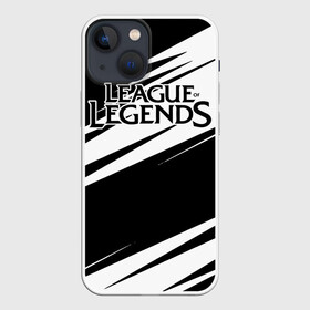 Чехол для iPhone 13 mini с принтом League of Legends в Кировске,  |  | jinx | kda | league | lol | moba | pentakill | riot | rise | rus | skins | варвик | варус | воин | легенд | лига | лол | маг | стрелок | танк | чемпион