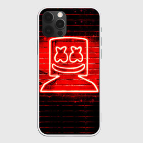 Чехол для iPhone 12 Pro Max с принтом MARSHMELLO в Кировске, Силикон |  | Тематика изображения на принте: fortnite | marshmallo | marshmallow | marshmello | marshmellow | маршмелло | маршмеллоу | розы | фортнайт