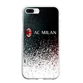 Чехол для iPhone 7Plus/8 Plus матовый с принтом AC MILAN / МИЛАН в Кировске, Силикон | Область печати: задняя сторона чехла, без боковых панелей | ac | ac milan | acm | football | logo | milan | sport | клуб | лого | логотип | логотипы | милан | символ | символы | спорт | форма | футбол | футбольная | футбольный