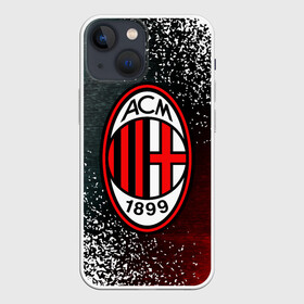 Чехол для iPhone 13 mini с принтом AC MILAN   МИЛАН в Кировске,  |  | ac | ac milan | acm | football | logo | milan | sport | клуб | лого | логотип | логотипы | милан | символ | символы | спорт | форма | футбол | футбольная | футбольный