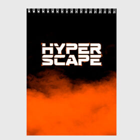 Скетчбук с принтом Hyper Scape в Кировске, 100% бумага
 | 48 листов, плотность листов — 100 г/м2, плотность картонной обложки — 250 г/м2. Листы скреплены сверху удобной пружинной спиралью | esport | games | hyper scape | twitch | игроки | игролюбители | игроманы | игры | киберспорт | королевская битва | корона | твич | хупер скайп | хупер скайпе