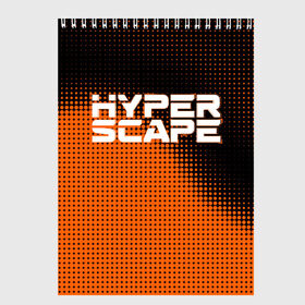 Скетчбук с принтом Hyper Scape в Кировске, 100% бумага
 | 48 листов, плотность листов — 100 г/м2, плотность картонной обложки — 250 г/м2. Листы скреплены сверху удобной пружинной спиралью | esport | games | hyper scape | twitch | игроки | игролюбители | игроманы | игры | киберспорт | королевская битва | корона | твич | хупер скайп | хупер скайпе