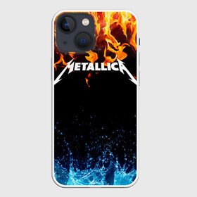 Чехол для iPhone 13 mini с принтом Metallica. в Кировске,  |  | metallica | music | rock | американская рок группа | метал группа | металлика | музыка | рок | рок группа | трэш метал | хеви метал
