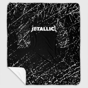 Плед с рукавами с принтом Metallica в Кировске, 100% полиэстер | Закругленные углы, все края обработаны. Ткань не мнется и не растягивается. Размер 170*145 | metallica | music | rock | американская рок группа | метал группа | металлика | музыка | рок | рок группа | трэш метал | хеви метал