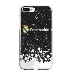 Чехол для iPhone 7Plus/8 Plus матовый с принтом REAL MADRID / РЕАЛ МАДРИД в Кировске, Силикон | Область печати: задняя сторона чехла, без боковых панелей | football | logo | madrid | real | realmadrid | sport | клуб | лого | логотип | логотипы | мадрид | реал | реалмадрид | символ | символы | спорт | форма | футбол | футбольная