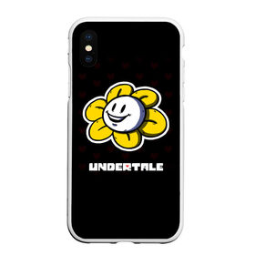 Чехол для iPhone XS Max матовый с принтом UNDERTALE в Кировске, Силикон | Область печати: задняя сторона чехла, без боковых панелей | Тематика изображения на принте: sans | undertale | андертале | андертейл | игра | подземная история | подземная сказка | санс | ундертале